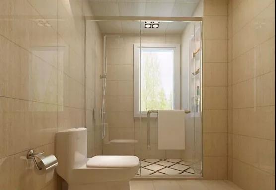 卫生间的瓷砖，卫生间地砖规格，卫生间瓷砖效果图
